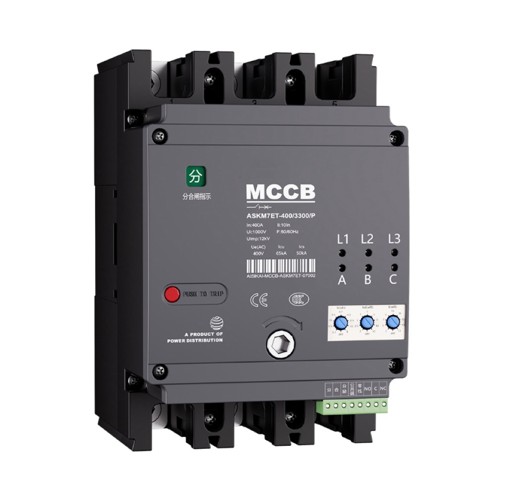 Molded Case Circuit Breaker MCCB 3P 4P Overload Short Circuit Protection Switch