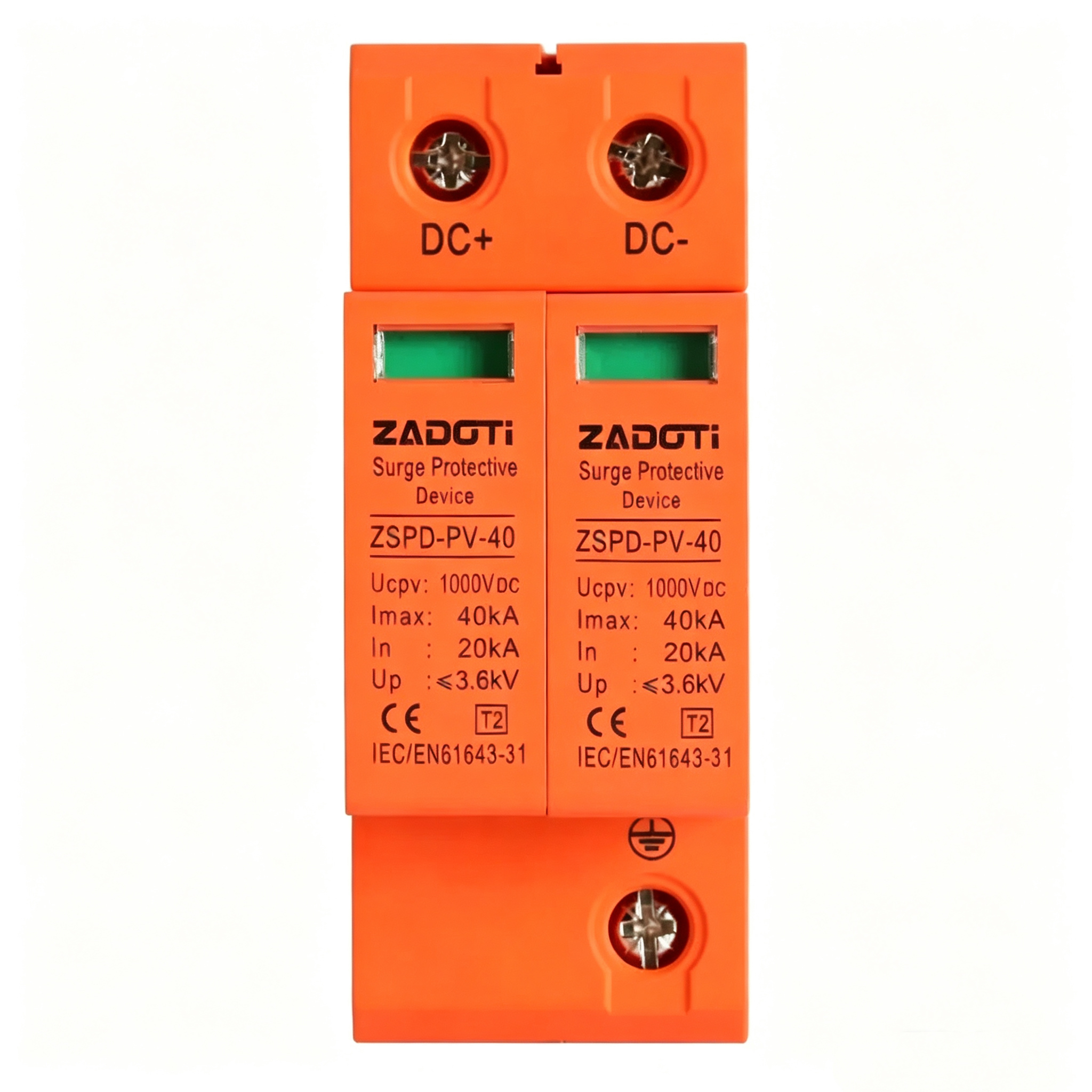 Surge Protective Device2P  40KA DC300V
