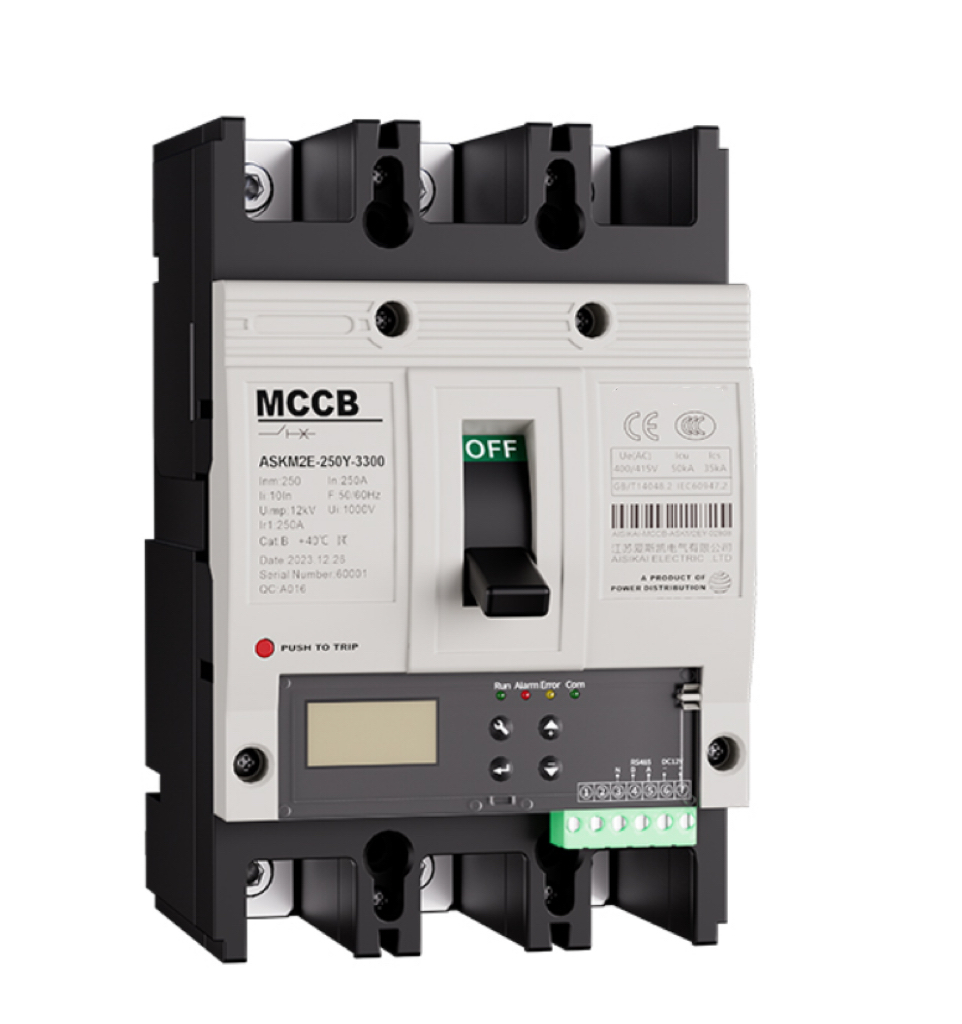 Molded Case Circuit Breaker MCCB 3P 4P Overload Short Circuit Protection Switch