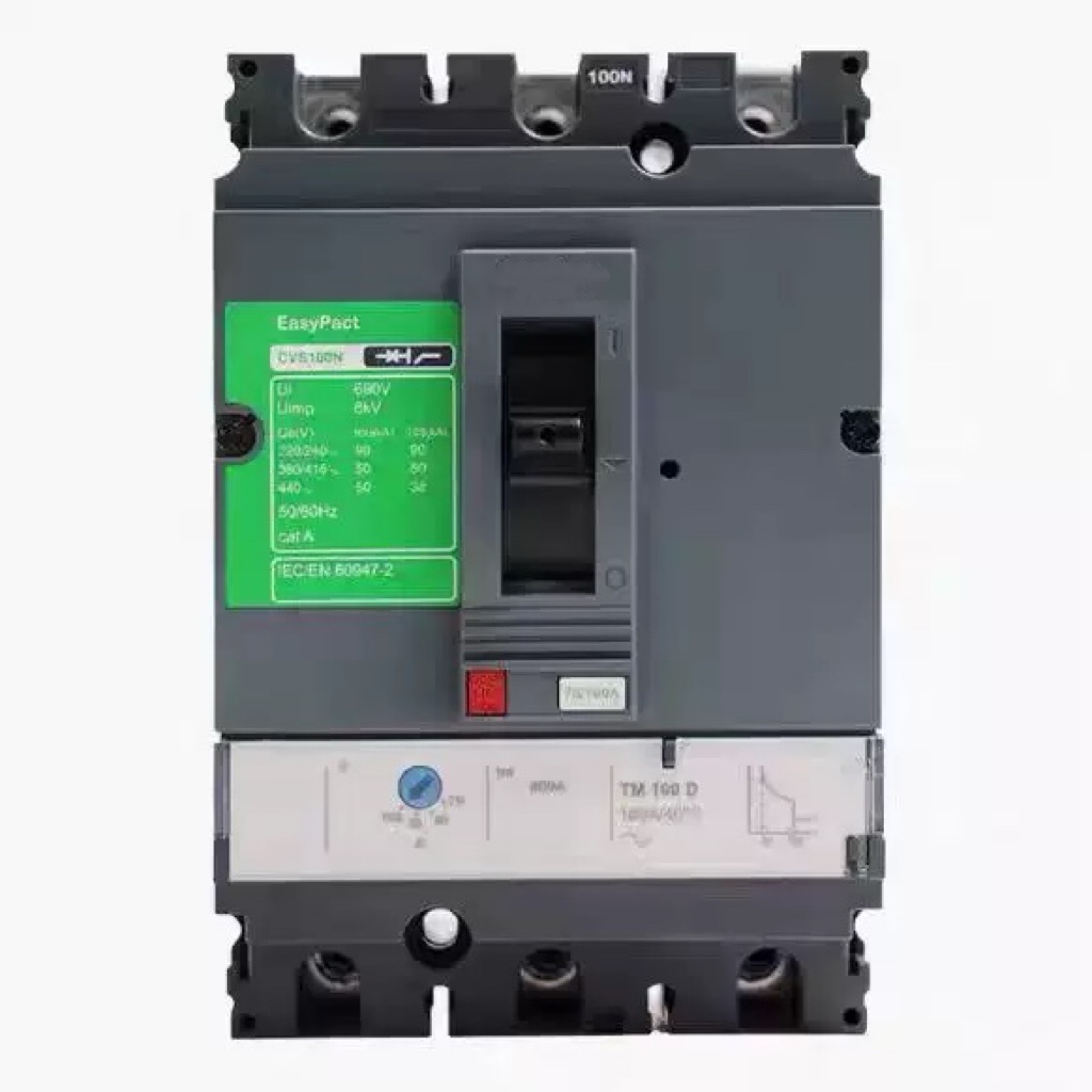 Molded Case Circuit Breaker MCCB 3P 4P Overload Short Circuit Protection Switch