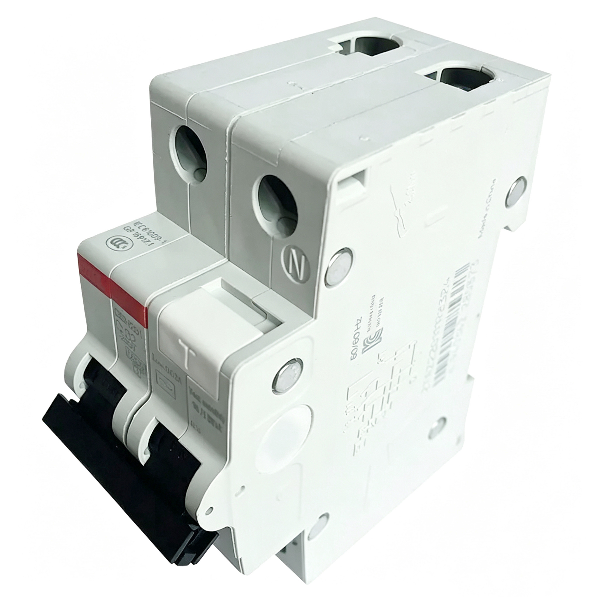 Surge Protector CR Series, Type 2 Lightning SPD, 20kA Household Surge Arrester, Upgraded Safety Version, 3P+N