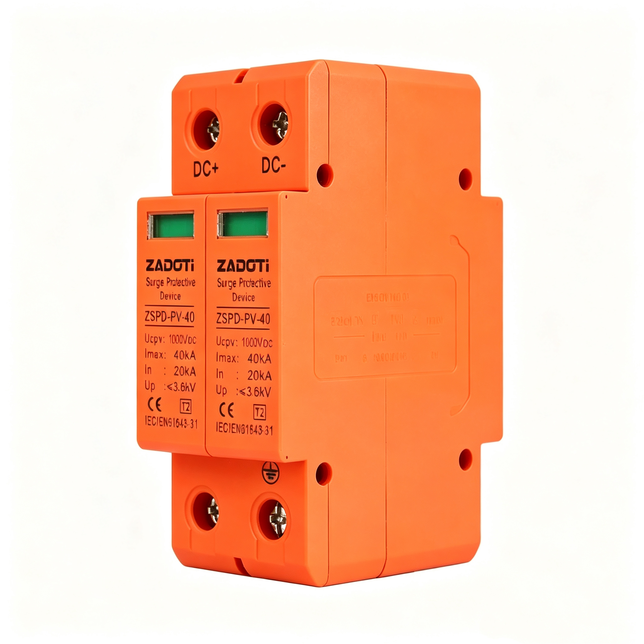 Surge Protective Device2P  40KA DC300V