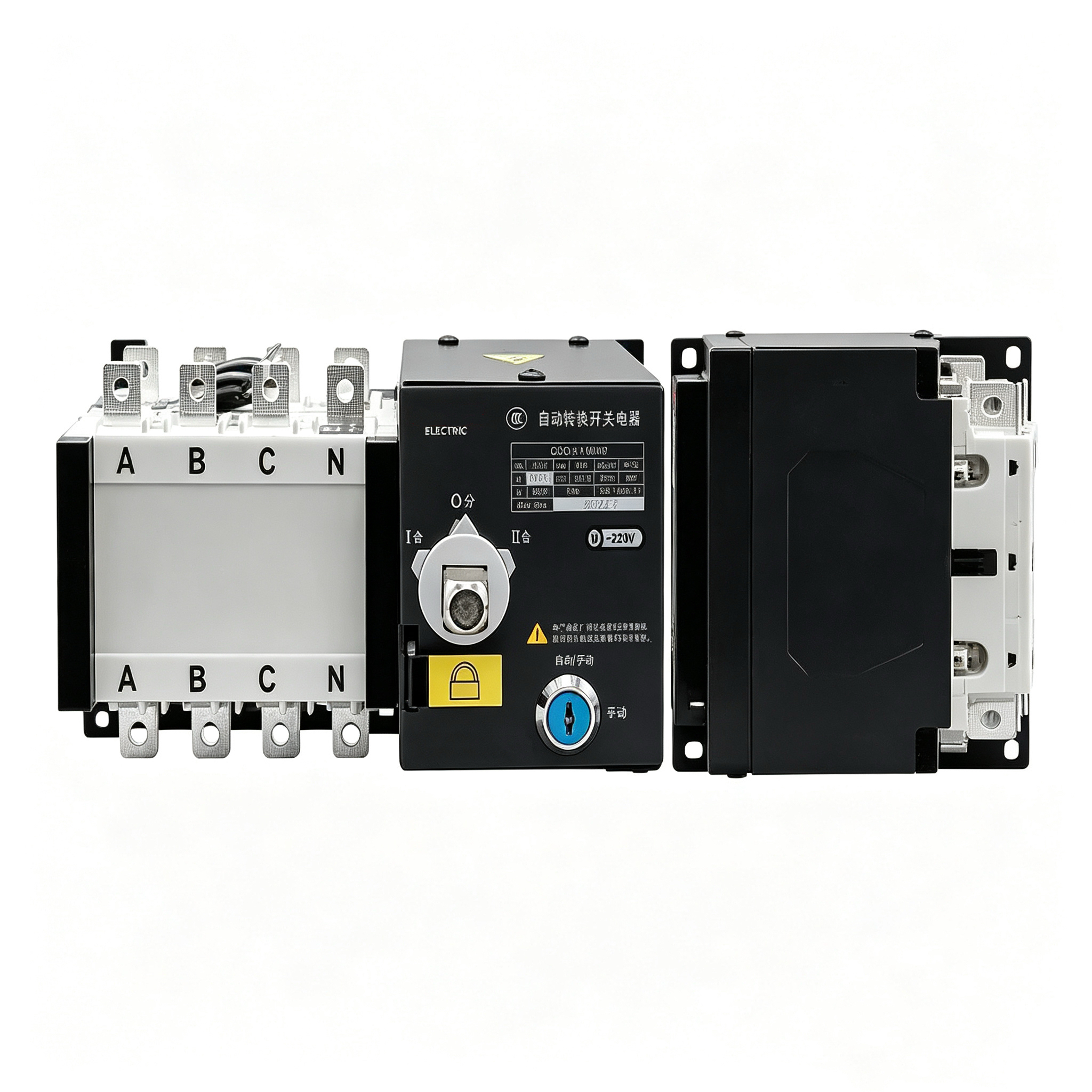 Automatic Transfer Switch Dual Power Supply  4P 400A