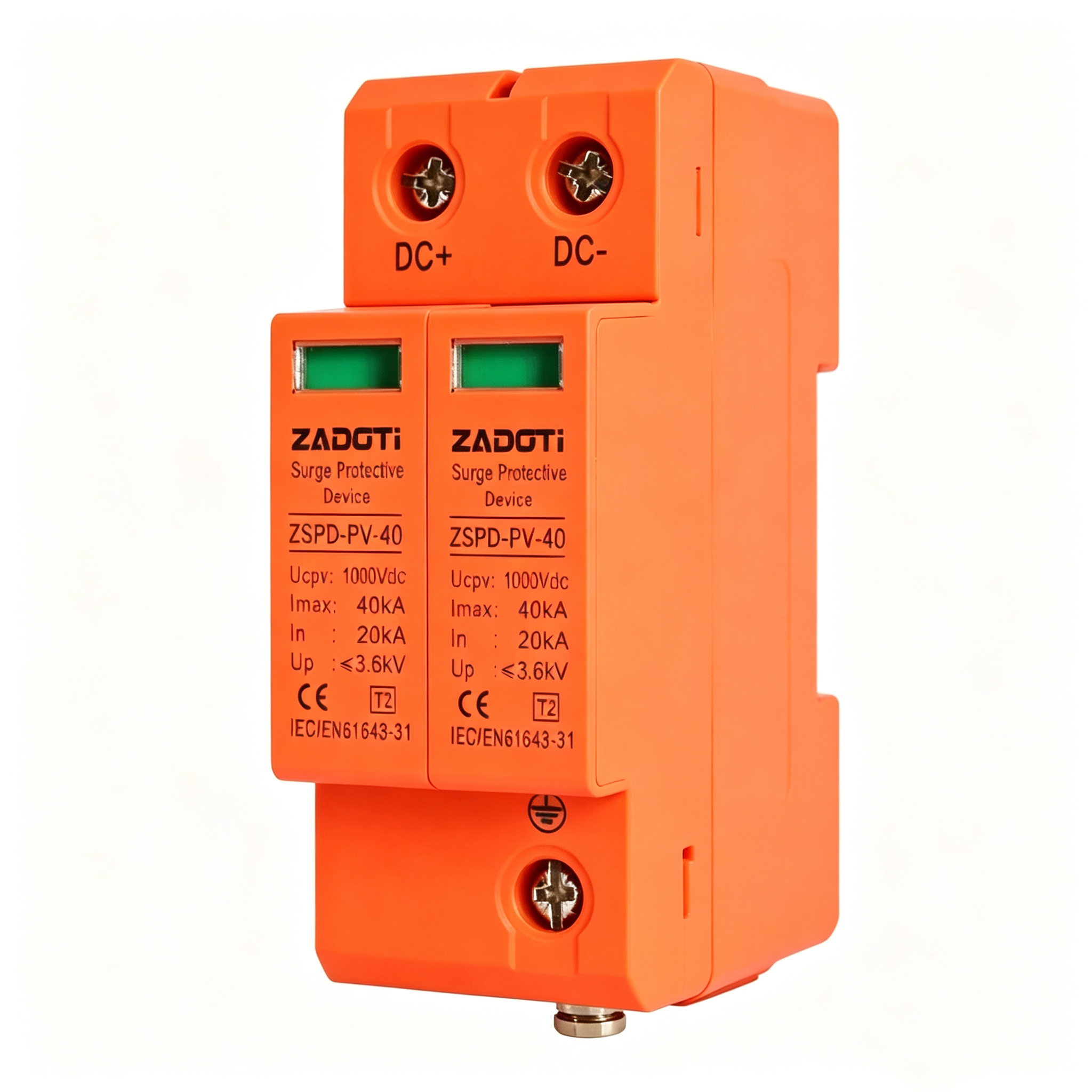 Surge Protective Device2P  40KA DC300V