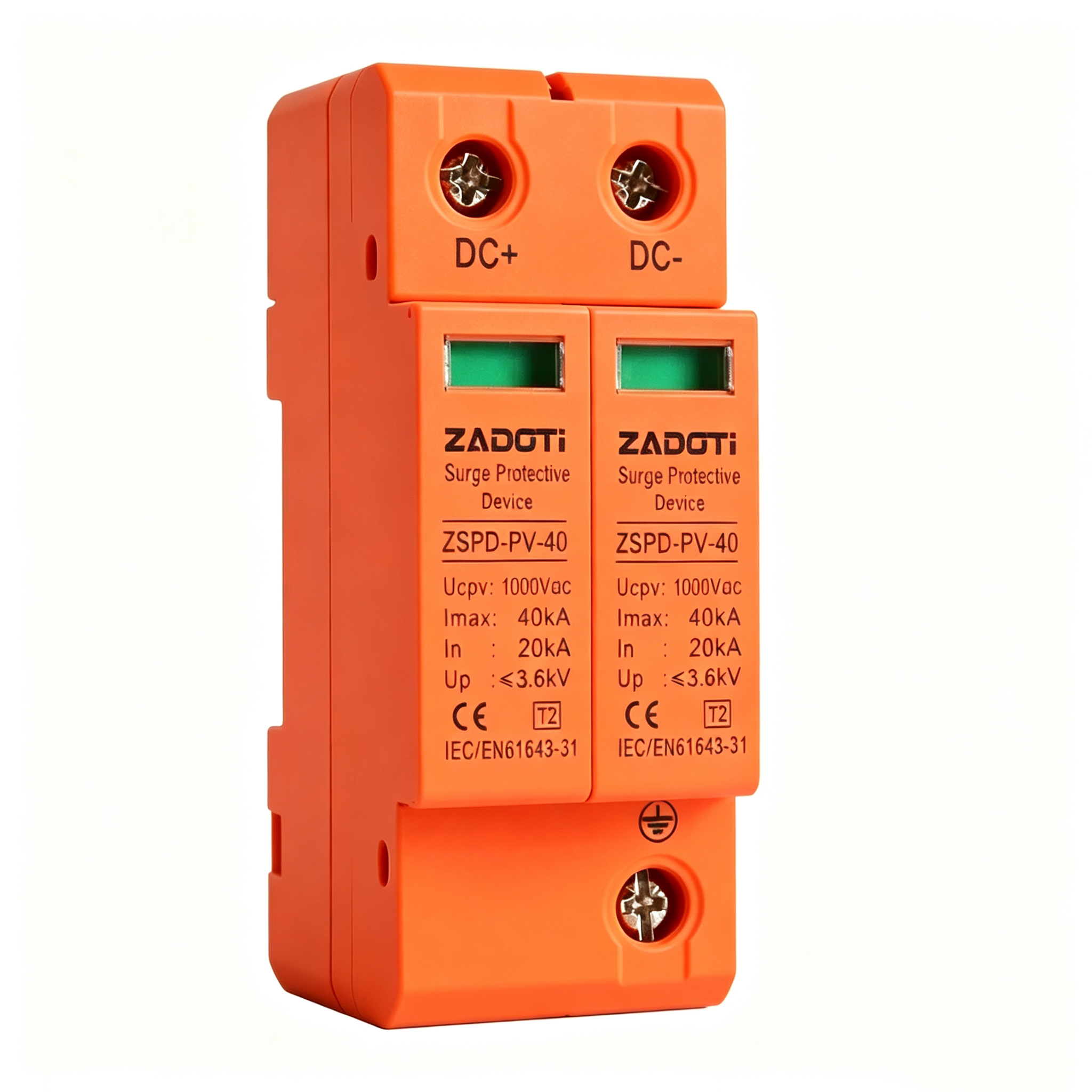 Surge Protective Device2P  40KA DC300V